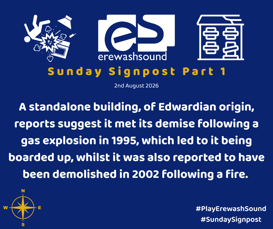 erewashsound's tweet photo. ❓️ How well do YOU know Erewash? Our weekly brain-teaser works to establish that!
ℹ️ 3 sets of clues (every 20 mins from 10:10am) to 1 borough location, past or present, but what is it and where is or was it?
📧 Send us a DM before 11:15am!
#PlayErewashSound #SundaySignpost https://t.co/Y32W3ZP281