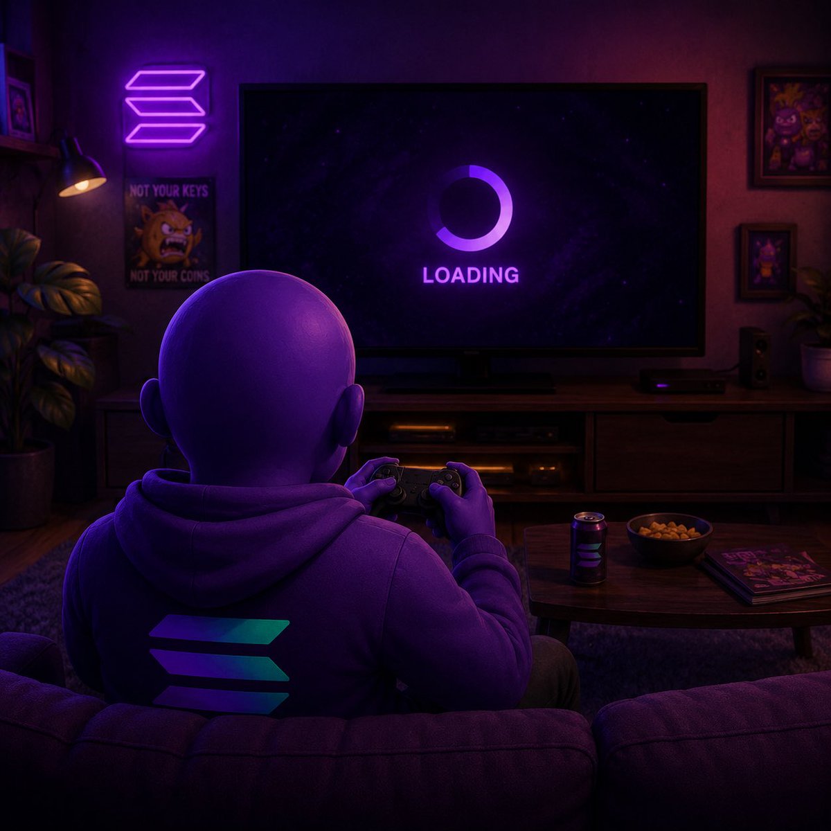 fombomeme's tweet photo. 😈 Meet the purple menace.

Looks like chaos.
Builds like a machine.

We’re not just launching another meme.

⚡ A real utility app is on the way.
🤝 A community that actually enjoys building together.
🎮 Memes, raids, alpha, and good vibes — every single day. https://t.co/xeE24tdZef