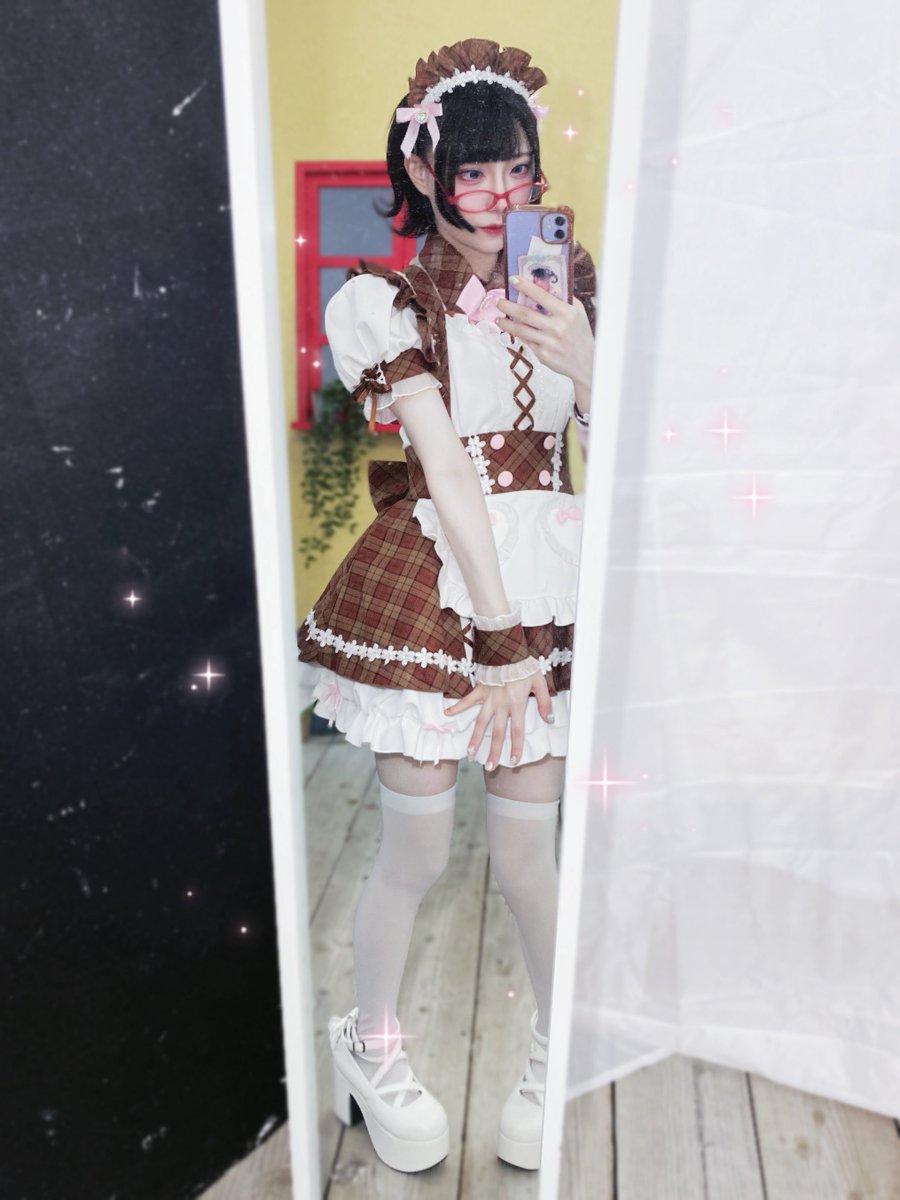 maid_shigure1's tweet photo. 全身可愛い꒰ᐢɞ̴̶̷ ·̫ ɞ̴̶̷ᐢ꒱❤︎
🎀ピンクショコラティエメイド服🎀 https://t.co/YrGgwvd3xp
