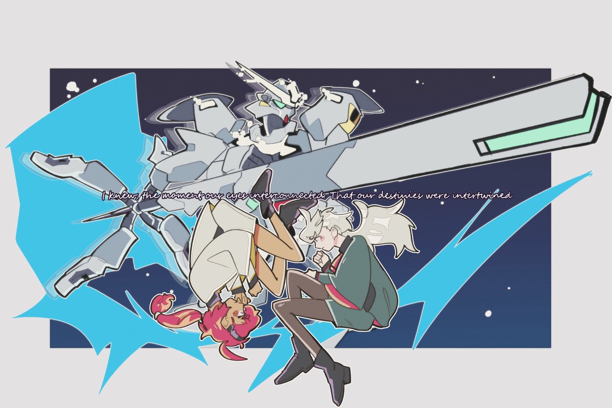 ShallWeGundam's tweet photo. #sulemio #水星の魔女 May all blessings find their way to you https://t.co/kNVttiv0RI