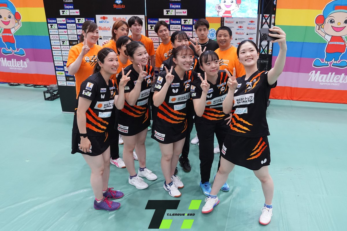 TPlus_SBD's tweet photo. フォトギャラリー📸

 #トップおとめピンポンズ名古屋
@TOP_NAGOYA
@TLEAGUE_PR

#卓球 #Tリーグ #繋がろう卓球人 #広げよう卓球人の輪 #TPlus https://t.co/yEnjetHHsy