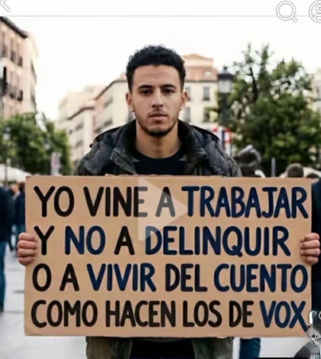ELTOLAVARA6's tweet photo. Que no te engañen..Los VAGOS y  los DELINCUENTES están en el #PP Y en #VOX...No en los inmigrantes, que vienen ha deslomarse trabajando. Éstos son los verdaderos PATRIOTAS. 
            👇👇 https://t.co/5qJA0lHoMs