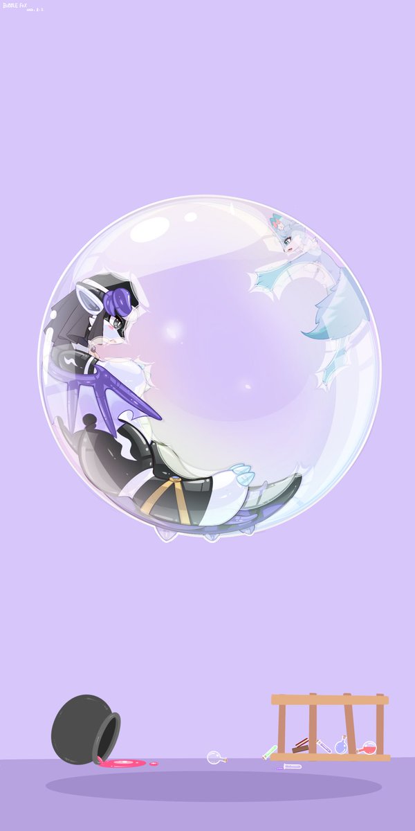 BubbleFoxSFM's tweet photo. XWX seems to be a comfortable magic accident~ https://t.co/ifwMtyESTD