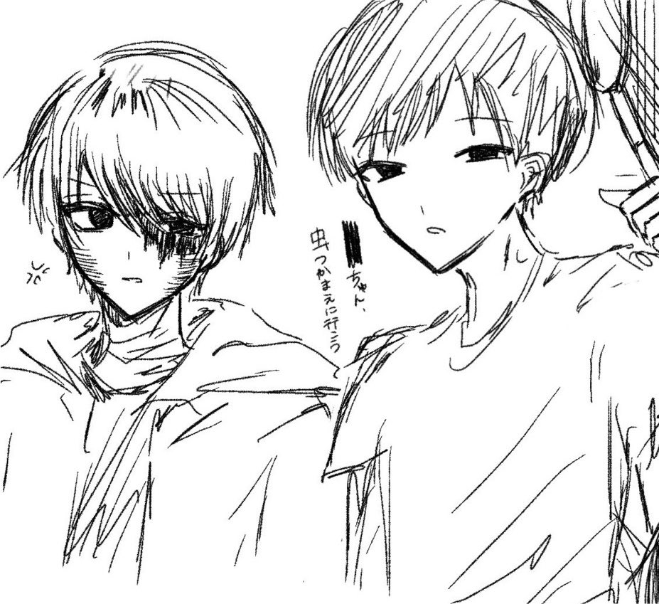 h4kq0's tweet photo. ほぼ初描きだったからあんま似てないけど可愛いから載せる https://t.co/L0YJJo69yt
