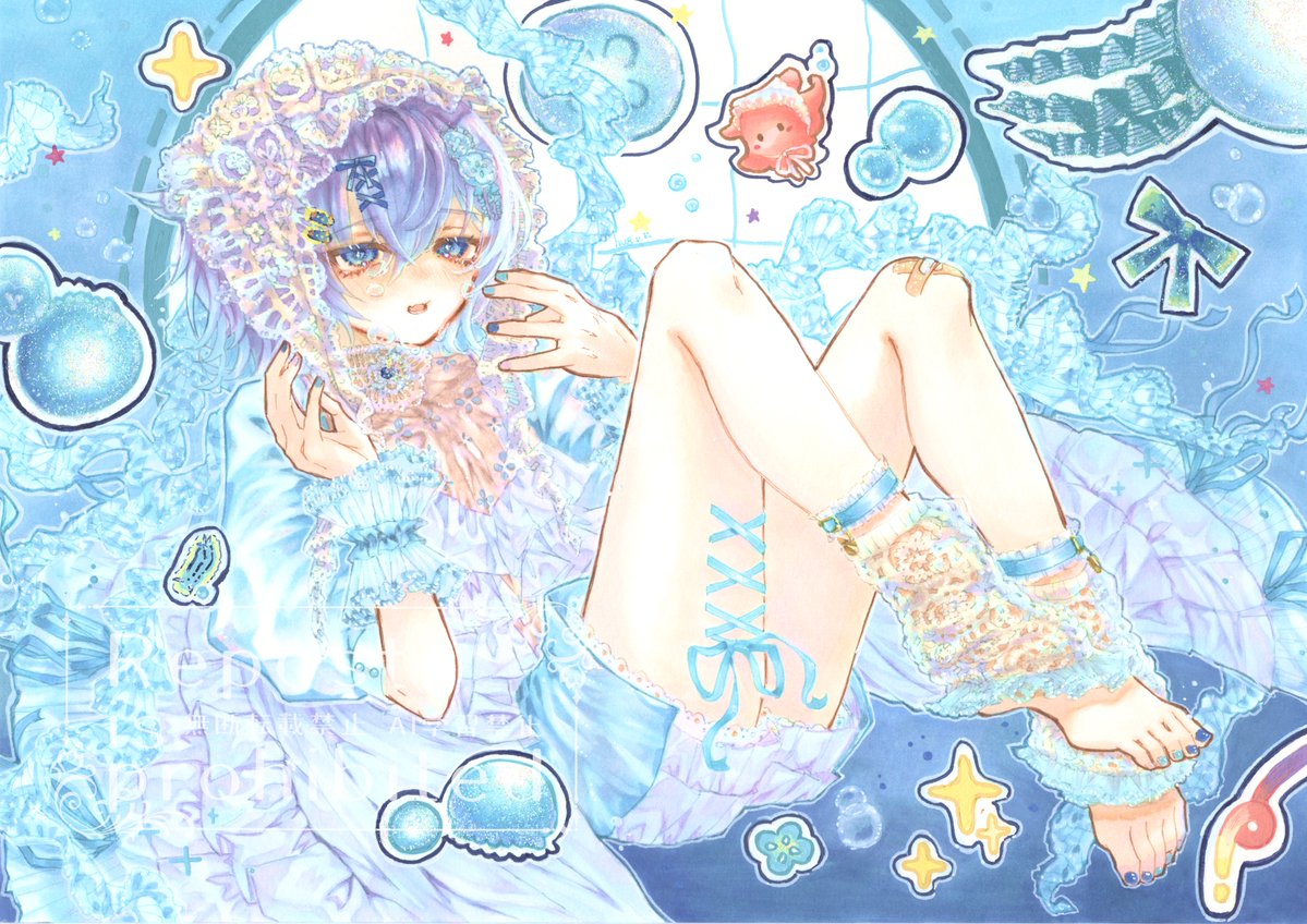 nemun0kin0hug's tweet photo. 画質と彩度上げて再投稿失礼します🙏

#見た人を涼しくさせる青イラスト貼る見た人もやる
#ラブコピ展5 https://t.co/QoRBTqNHl6