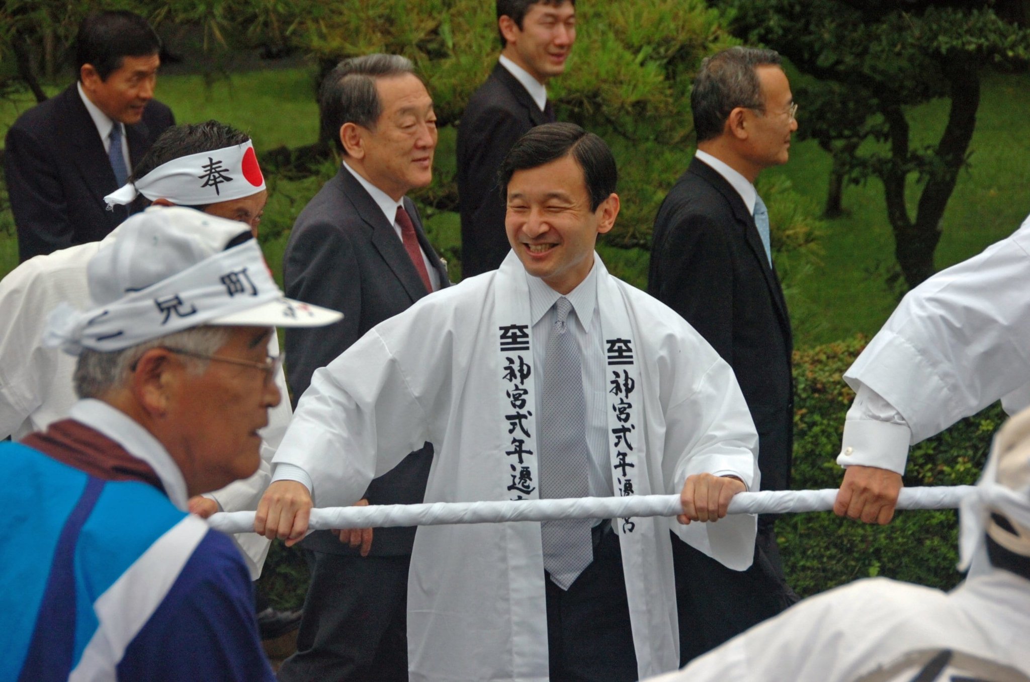 絶景伊勢志摩めぐり旅🏝️ on X: "お木曳に参加された愛子さま ...