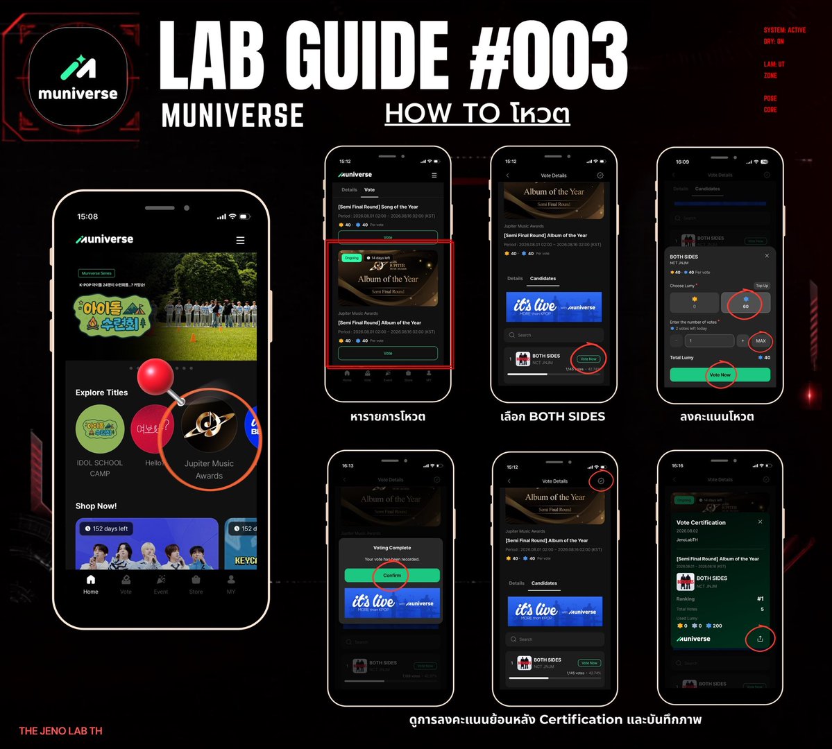 THE JENO LAB TH tweet media