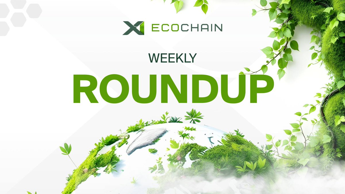 X1_EcoChain's tweet photo. Weekly roundup time 🍀 
 
Here’s a look at this week in the X1 EcoChain ecosystem https://t.co/oPdtw8Qk1h