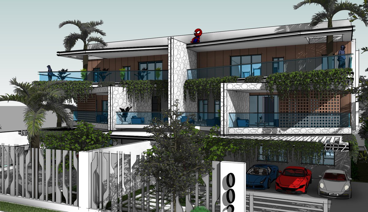 the4undraiser's tweet photo. 🕷️· Project SOL and LUNA.✨👨🏼‍🍼

A Proposed 4-Bedroom Semi-Detached Residence.

Revit'27 https://t.co/P6Qo3Y3pcn