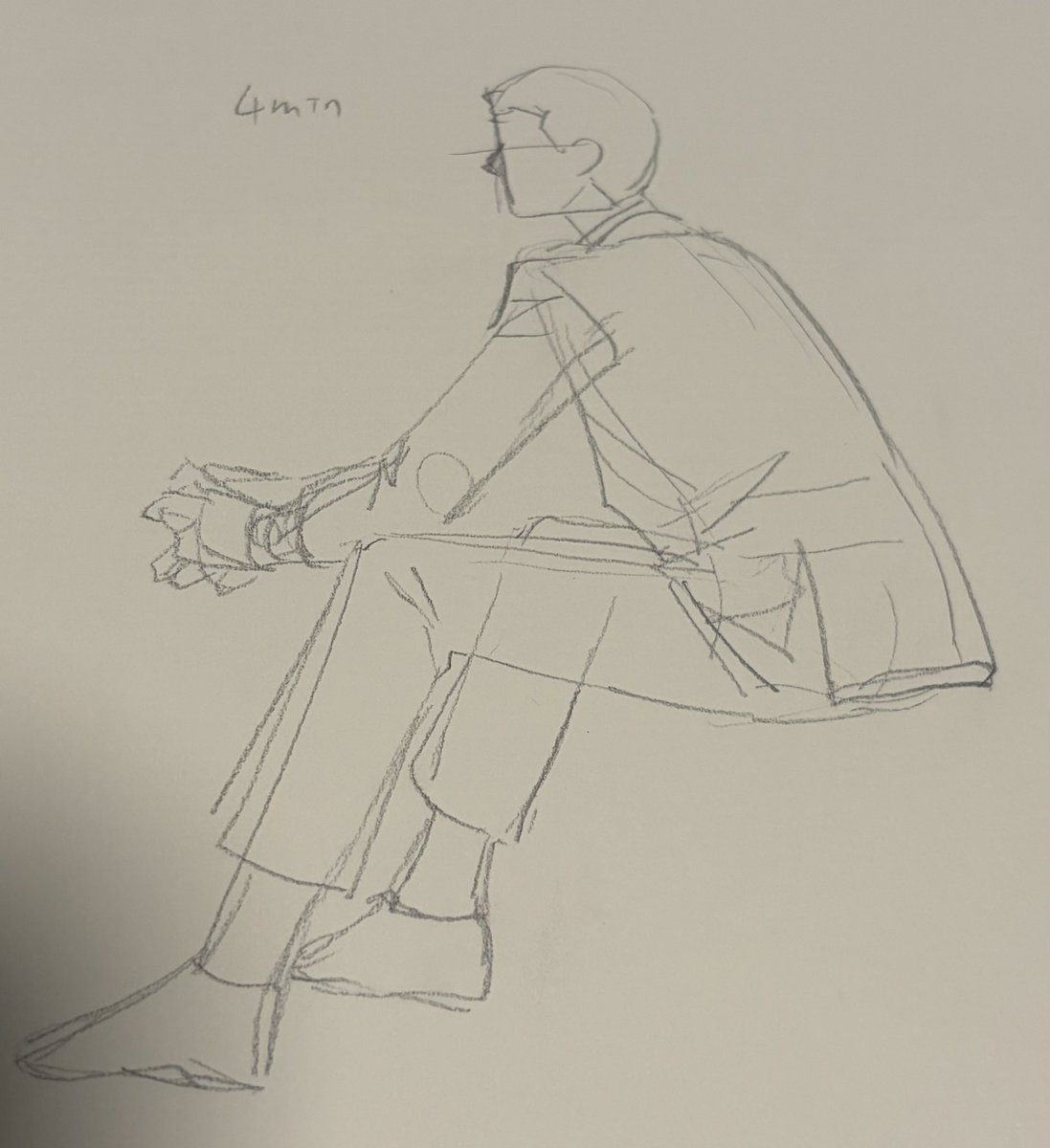 mitei_futei's tweet photo. クロッキーを数年ぶりにやるなどしている
当然昔の方が描けてた https://t.co/xZJfnnEZLe