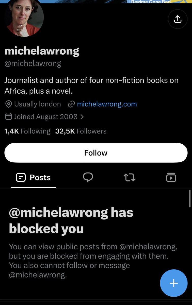 Mkzi_Anthony's tweet photo. @k_kafri @michelawrong @CenterPulitzer Looks like you just clocked in too — how’s our favourite Karen treating her staff? 😂

I’m going to request a raise, can’t believe she blocked me 😭 https://t.co/XDkANbdJiV