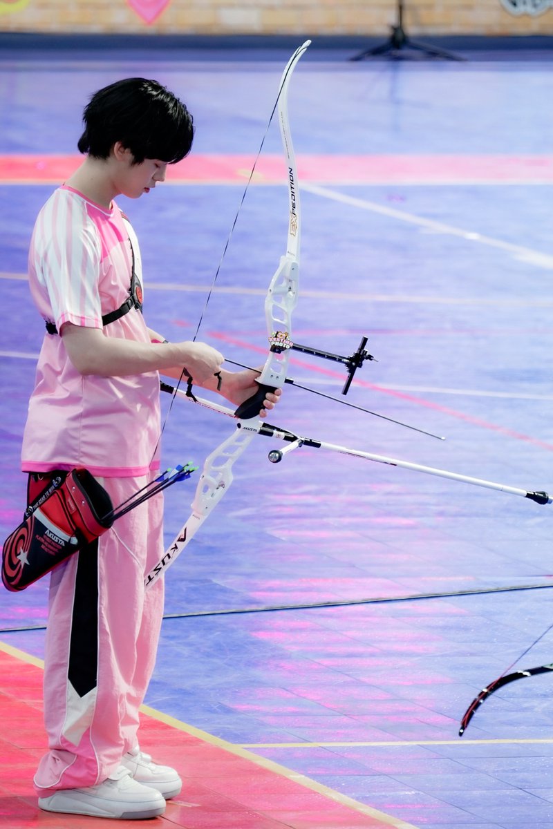 BestJra_Photo's tweet photo. 01•08•26 | DMD SPORT DAY 26 🏀
: PIP ARCHER 🏹
@porsuppakarn ✨️🐻❄️
TEETEEPOR CHEER UP
#ตี๋ตี๋ป๋อสปอร์ตเดย์2026
#DMDSPORTSDAY2026
#porsuppakarn #pippor https://t.co/rQZ5Yx0Emr