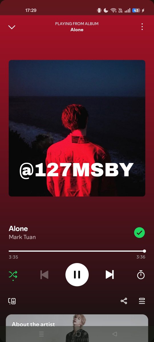 127MSBY's tweet photo. @MTPilipinas @marktuan @DNAmngmnt #ALONE #MarkTuan https://t.co/3MSFTpZc1s