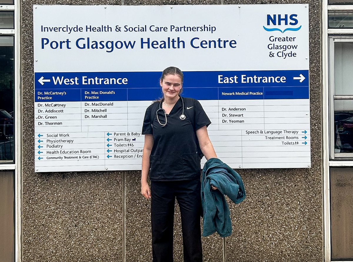 NHSGGC's tweet photo. Last week: Commonwealth Games athlete.

Next week: NHS doctor.

Rachel Conway is joining #NHSGGC as a newly qualified medic after competing for #TeamScotland in netball at #Glasgow2026.

Read her inspiring story: https://t.co/xZfSbIx1yR

#CommonwealthGames #fy1doctor #netball https://t.co/dNr4Qz7Imy