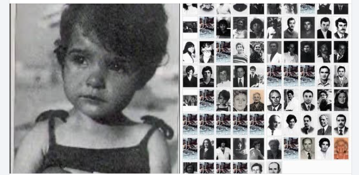 Moonlightshad1's tweet photo. Angela Fresu è la più piccola degli 85 morti della strage fascista di Bologna, era alla stazione perché con la mamma e due amiche di famiglia doveva andare in vacanza sul lago di Garda.
#2agosto https://t.co/PDhqslzHH7