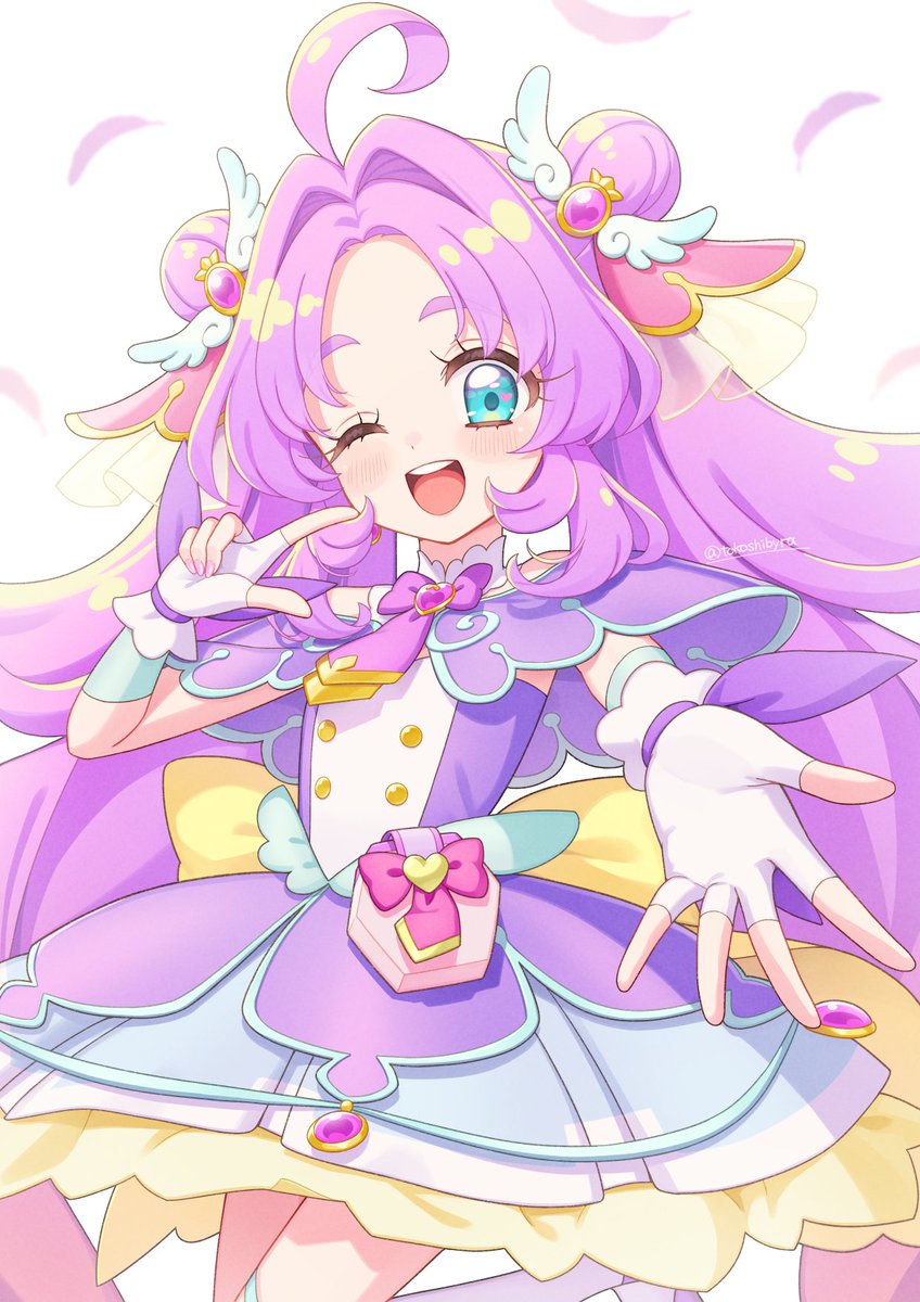 tokoshibyra's tweet photo. キュアアンサー ໒꒱💜 https://t.co/p97Diebbwe
