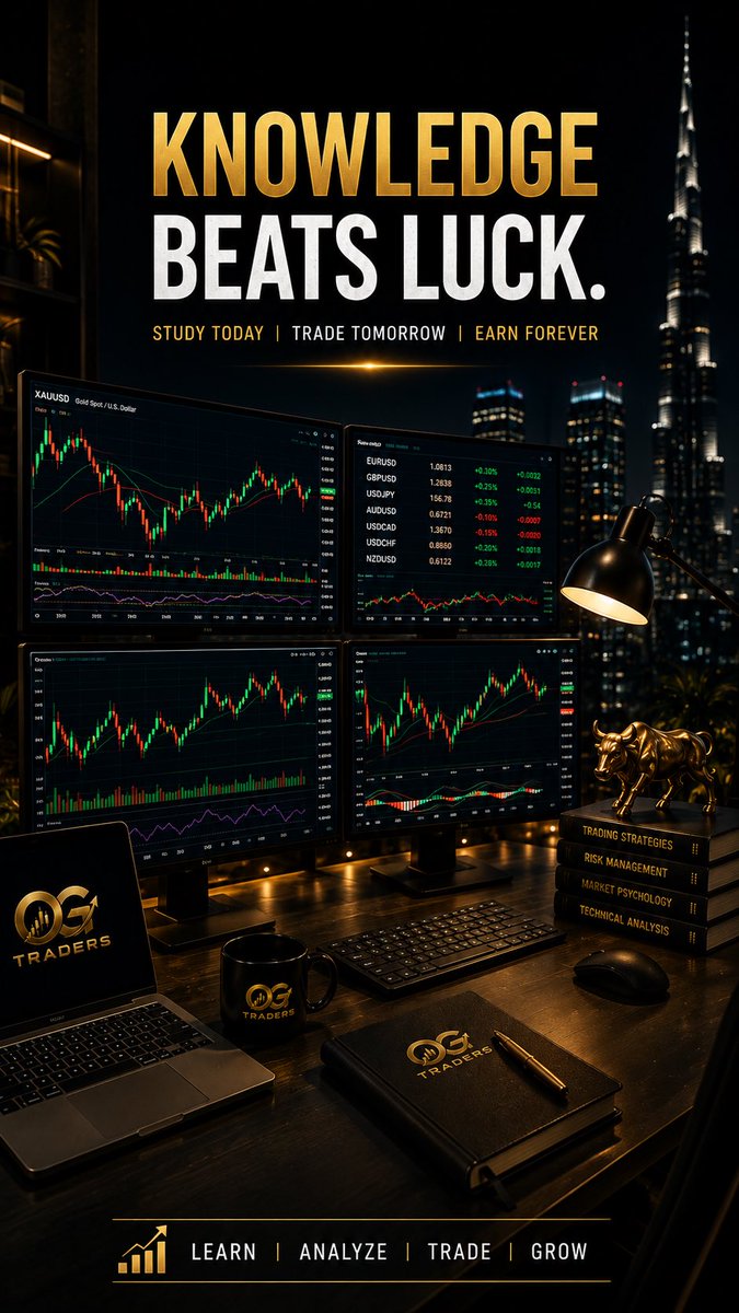 OGTRADERSS's tweet photo. 🚀 Success in trading isn’t about luck—it’s about knowledge, discipline, and consistency.
At OG TRADERS, we build skilled traders, not gamblers. 📈

✨ Beginner to Advanced Guidance
📊 Forex | Gold | Crypto
🎯 Learn. Trade. Grow.

#OGTraders #ForexTrading #GoldTrading https://t.co/vGfQo6dH0o