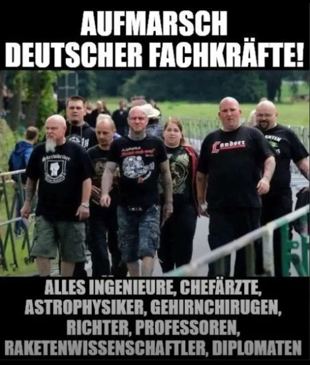 redklaus06's tweet photo. Die Lösung der AfD zum Fachkräftemangel https://t.co/YcRbaseU20