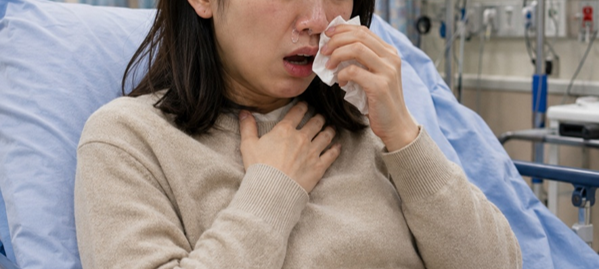 lungdrnote's tweet photo. 35歳女性、鼻づまり、鼻水がとまらない！
咳がひどくて苦しい！

指導医「ん～、アレルギー性鼻炎？風邪？
B先生、ファーストタッチ頼んだぞ！」

研修医B「は、はい！」

——数分後——

研修医B「せ、先生っ！ 大変です！
痛み止めが原因かもしれません！」

指導医「なぬぅ～！？ 痛み止めぇ～？」

研修医B
「アレルギー性鼻炎かな？って、
思ったんですけどぉ…
喘鳴がめちゃくちゃ強くてぇ……

ひどい鼻閉・鼻汁＋喘鳴……？

こ、これはまさか！？

Q：ねえ、お姉さん、持病ある？
A：『喘息ですぅ……去年から』

Q：……もしかして、ニオイわかりにくい？
A：『えっ……なんで分かるんですか？』

Q：これまで痛み止め飲んで平気だった？
A：『は、はい…大丈夫でした。でも……』

……でも？

『今日は……