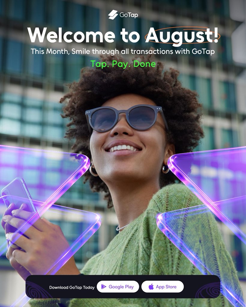 UseGoTap's tweet photo. Welcome to August🫡 https://t.co/fMLie5X91r