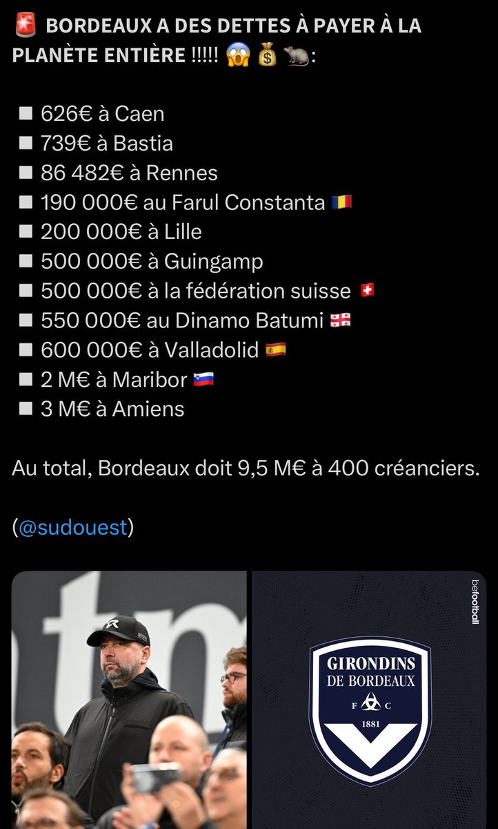 Scipionista's tweet photo. « Nous souhaitons rendre un hommage sincère à Jogo Bonito et à Gérard Lopez pour leur engagement au service du club durant ces cinq dernières années »

L’engagement en question : https://t.co/qtbNjZGtCI