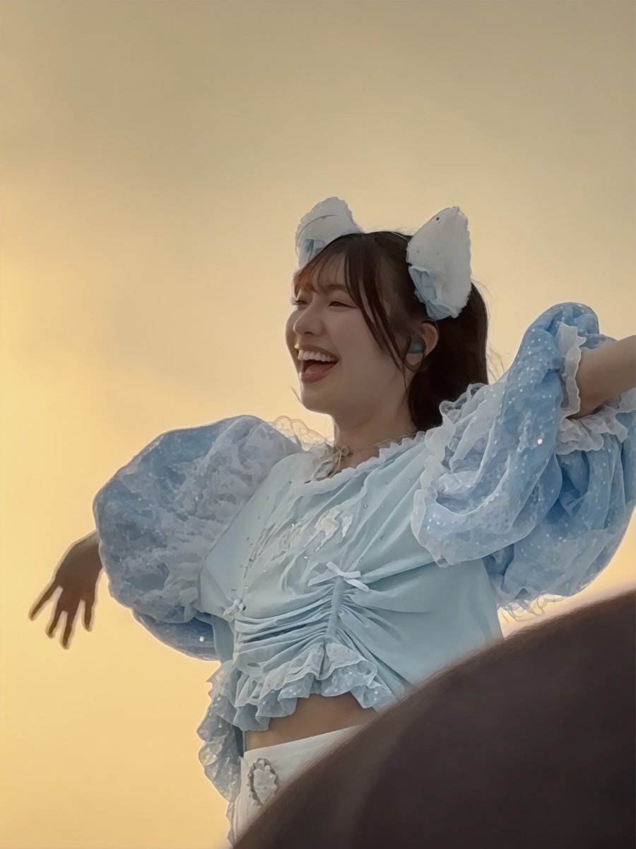 _mayu_1117's tweet photo. 昨日のSKY STAGE可愛い梨々華たくさん撮れたので今さらだけど載せる✊
 #わーすた  #小玉梨々華  #TIF2026 https://t.co/QxJNtnw0ic