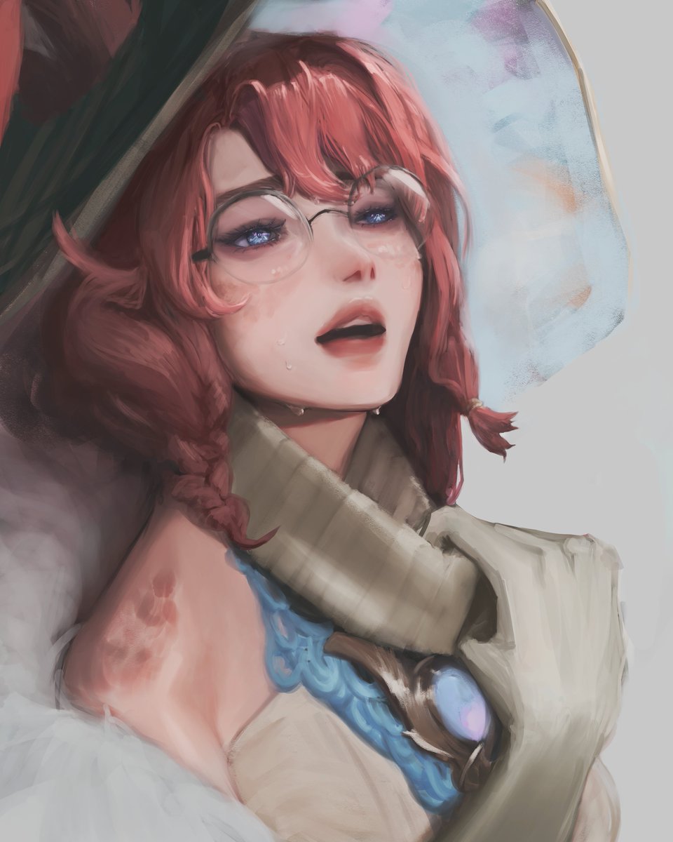 LunchYumyum_'s tweet photo. The weather is so crazy!! I'm never going outside again...

#artoflegends #Aurora https://t.co/UwHCWF56dD