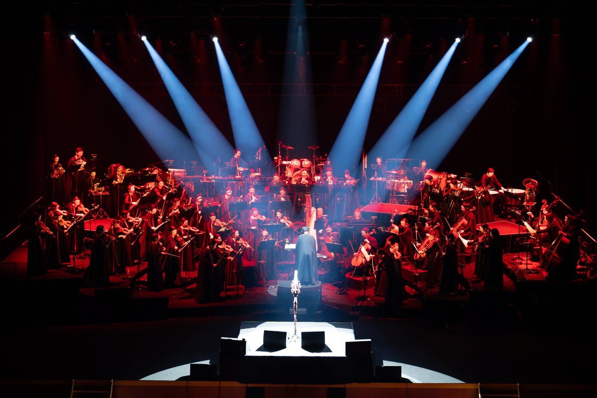 ArtsInnovator's tweet photo. 👑⚔️**『GACKT 魔王シンフォニー 2026 -INFINITY-』福岡公演終演！**⚔️👑

ご来場いただいた皆さま、ありがとうございました✨✨

豊かなオーケストラのハーモニーと、そこへ切り込むように響き渡るバンドサウンド♪時には共鳴し、時にはせめぎ合う音楽が、ザ・グランドホールの高い天井まで美しく響き渡り、会場全体を包み込むような特別な空間を作り上げました❤️‍🔥

次はいよいよ東京公演！
さらに磨き上げたステージで、皆さまにお会いできることを心より楽しみにしています😊💕

#GACKT #魔王シンフォニー #グランドフィル