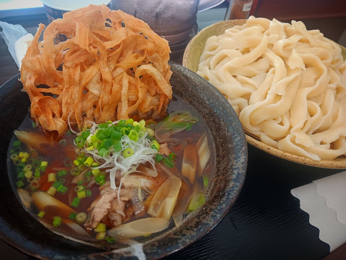 EisanTypeR's tweet photo. 1年ぶりに！
榛名十文字ミートの『肉汁うどん』

奥さんも大絶賛でした👍

おもちゃと人形 自動車博物館で初代Zも改めて見れたし群馬やっぱり最高🙆‍♂️ https://t.co/53f8sgacov
