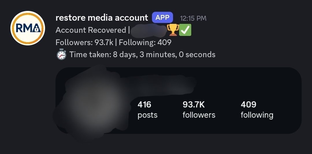 RestoreNest's tweet photo. clients vouches 

#socialmedia #Instagram #restoremediaaccounts #recovery #media https://t.co/NhRhwOoobK