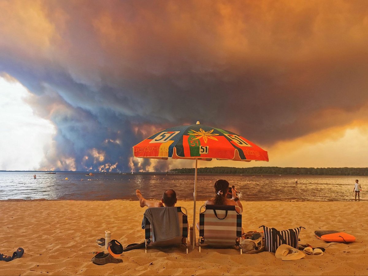 ErikSolheim's tweet photo. Don’t say climate change. Europe is burning - where is the climate movement?
I am holidaying in France these days. The heat is intense, but as long as you are on vacation it’s quite nice. But most French are working and western France is hit by massive wildfires.
No other continent has warmed as rapidly as Europe, which has been heating up at nearly twice the global average since the mid-1990s.
The heat waves starts earlier, last longer and are more frequent. Analysis show that climate change gives 20 times higher risk for massive forest fires.
The continent is more than 1.6 degrees warmer than it was three decades ago. By the start of this week, France had recorded 53 heat waves since 1947; 28 of them occurred in the last 15 years.
The most frightening aspect of Europe’s terrible summer? This is just the beginning. It will inevitably get worse.
But where is the resistance? Why doesn’t the crisis lead to a massive call for change in climate policies? It’s time to take stock.
It’s true that we are up against a powerful fossil lobby. It’s true that Europe lacks good leadership at the moment, with Spain as a promising exception. It’s true that political parties all over Europe, not least in my home country Norway, support pro fossil policies. When the world is burning, there are plenty of forces who add fuel to the flames.
But I believe this is also time for a bit of introspection in the climate movement. Can we do better? I have four changes to suggest:
* Let’s focus on OPPORTUNITY. For the first time in human history renewables are cheaper than fossils. We save money, create more jobs and make better societies if we go green. Green leadership has moved to China and India because Asia says “green is gold”
* Let’s be PEOPLE centered. The green movement has burned support by finger pointing to people and focusing on life style changes - driving less, showering less, opposing air conditioning. None of this is central to the big picture.
* Let’s speak a SIMPLE LANGUAGE of ordinary folks. I attend many events with the most boring power point presentations no one can follow and the use of acronyms no one comprehends. When people dont understand, they react by walking away.
* Let’s REALISTICALLY describe the dangers - without exaggerating. Climate change brings horrifying potentials of loss and damage. But fewer people will die than in previous natural disasters because states are so much stronger. Hardly any humans have perished in the French wildfires, even with massive destruction to environment and properties.
This is the time to build a much stronger climate movement!
