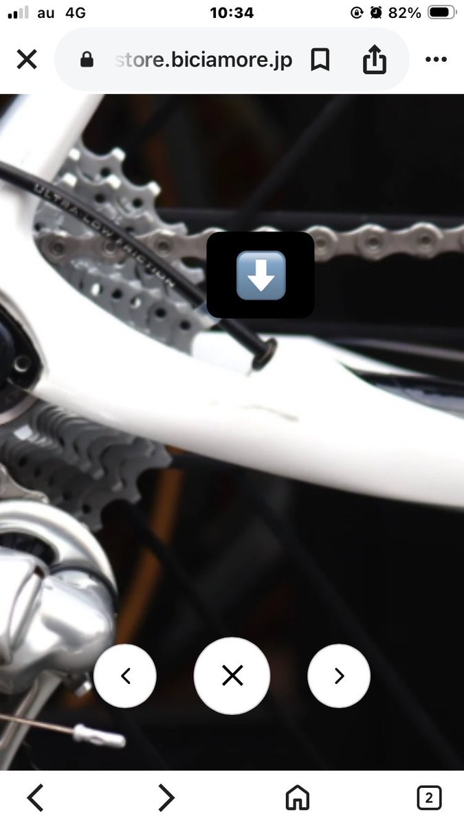 keicho_bicycle's tweet photo. デローザのアウターキャップ行方不明になって苦肉の策で乗り越える。 https://t.co/bKfAgYbdBh