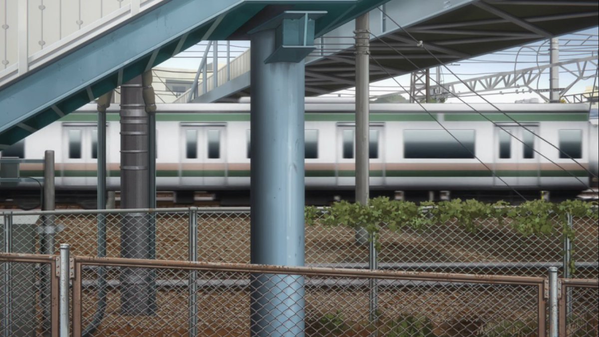 6191Beck's tweet photo. 大船に行ったついでに『Just Because!』に出てきた場所にも寄ってきました

大船駅の南側にある踏切と、大船駅の北側の咲太と美織が通っていた鎌倉自動車学校の先にある笠間跨線橋（通称、ぐるぐる橋）です

#ジャストビコーズ
#JB_anime 
#聖地巡礼 https://t.co/nt5bXD1GA1