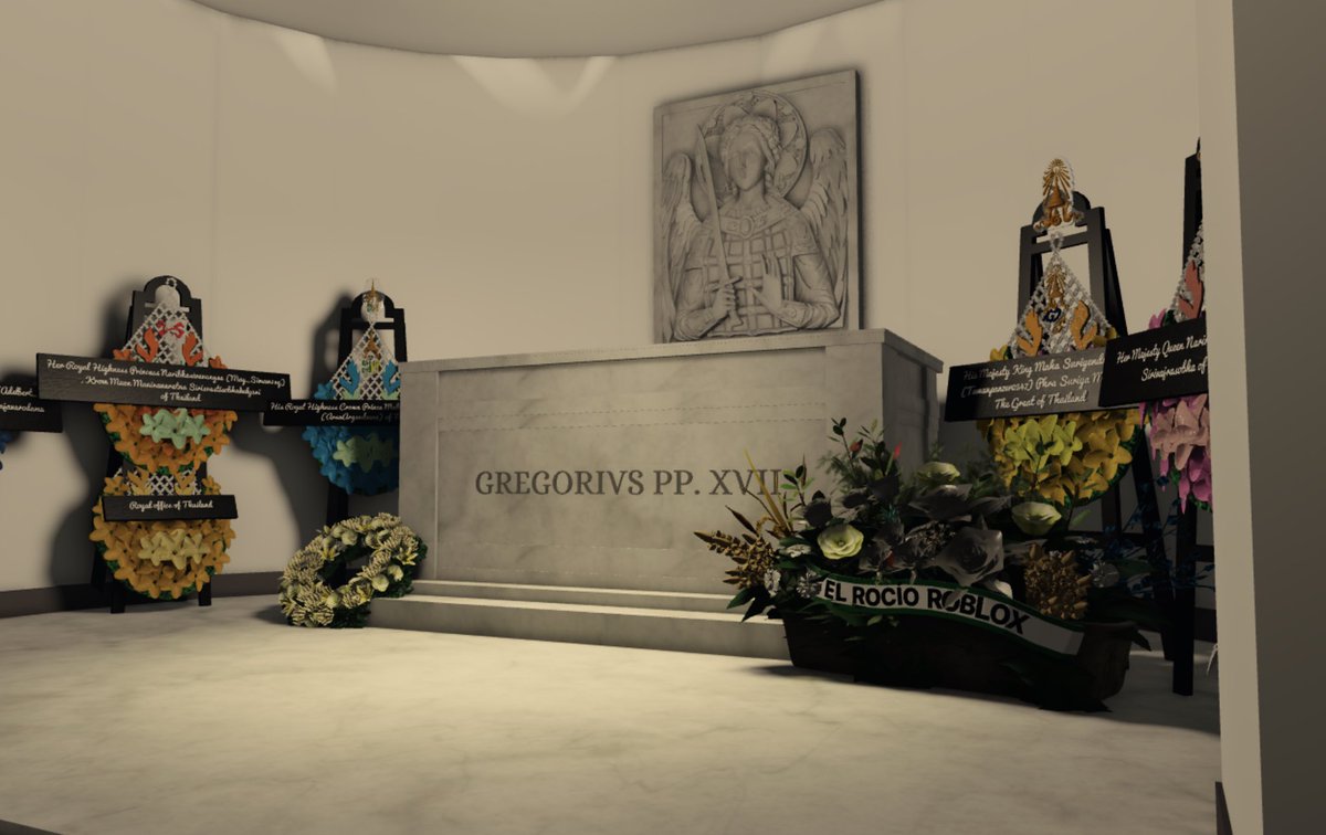 OssRomanoRBX's tweet photo. VIEW: A first look at Pope Gregory’s tomb https://t.co/XXBlx4mMeT