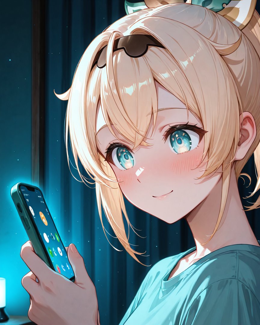 toshi55_'s tweet photo. 【新作】風真い☆はシリーズ

スクリーンの光より、まぶしい笑顔> <

#AIイラスト #VTuber #hololive #風真いろは https://t.co/AYSW1fPcbm