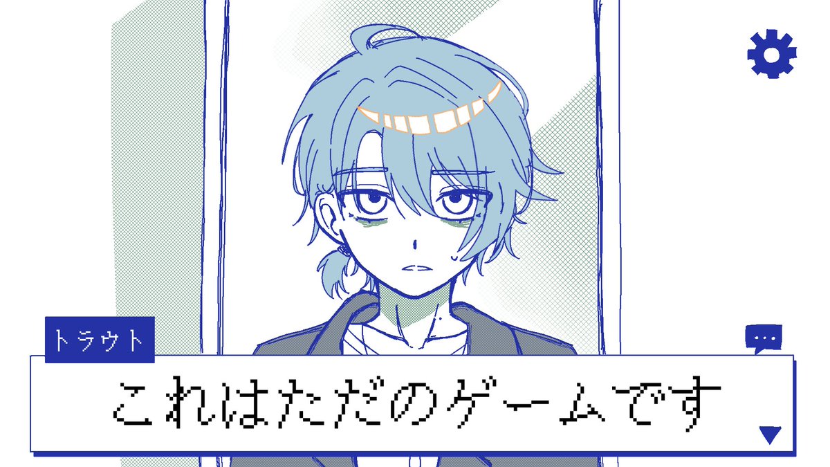 Tr0uT_2434's tweet photo. 【これはただのゲームです】自分はゲームの主人公？【渚トラウト/にじさんじ】 https://t.co/NmSuiEIc4c @YouTubeより 

19:30から～～！！！
だいぶおすすめされていたゲームをば！ https://t.co/NqynyMRKZ2