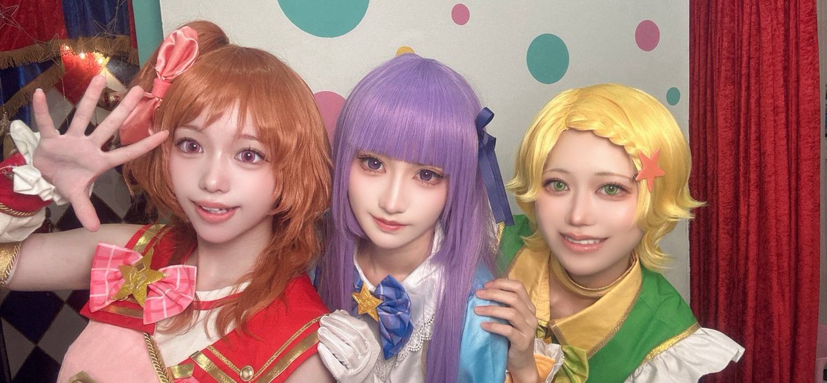 nemuinoie's tweet photo. ⚠︎cos アイカツ！
ルミナス✨念願併せᴗ ᴗ͈ https://t.co/bRdGXDnuK8