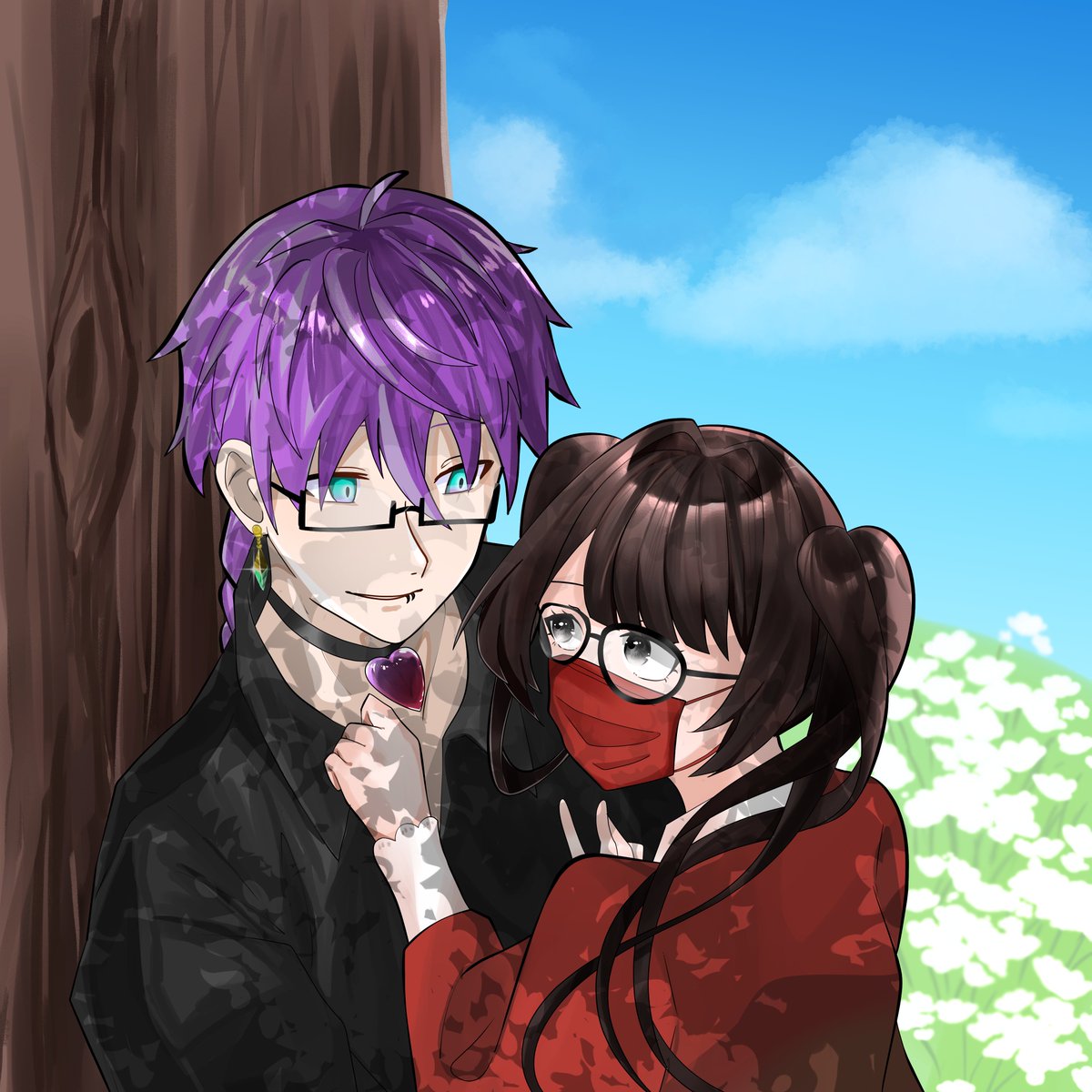_D_glucose's tweet photo. 無償企画のイラスト納品が完了いたしました～

またこういった企画をしたいと考えておりますので今後ともよろしくお願いいたします。

サンプルとしての使用許可いただいております。 https://t.co/ege0Dtltcb
