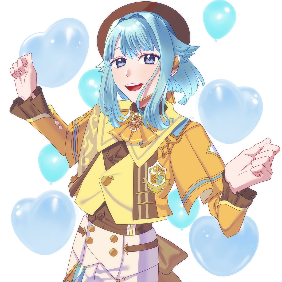 gu2ra's tweet photo. 🩵
#あんスタFA #紫之創 https://t.co/i4bK6ONV0o