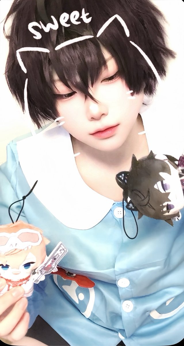 cos_ueda0923's tweet photo. 2j3j cos 🤝 🌈🕒📛

ﾃｨｸﾄｸの加工がとても盛れる🫢 https://t.co/FJKZJPxGeM