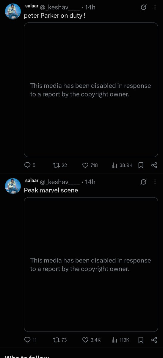 _keshav____'s tweet photo. 3 copyrights 
nen ellostha saar 🙏 @SpiderManMovie https://t.co/BUXdcUJ5S8