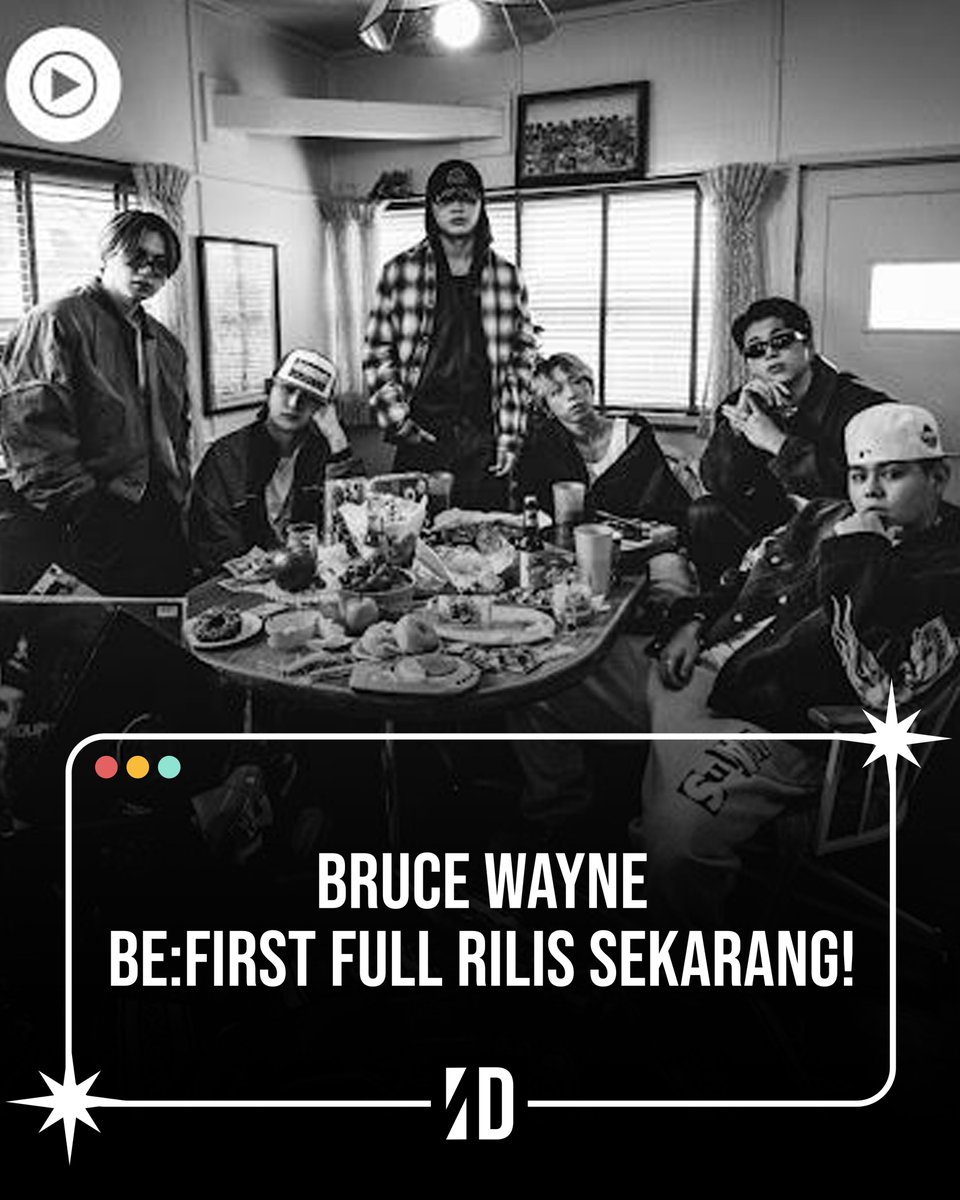 befirstbestyid's tweet photo. BRUCE WAYNE akhirnya full rilis! Langsung gas streaming di YouTube BE:FIRST sekarang, BESTY, jangan kelamaan baca caption ini 🎧    
#BEFIRST #BESTYINDONESIA #BRUCEWAYNE #BF_BRUCEWAYNE https://t.co/RzcUiVL02u