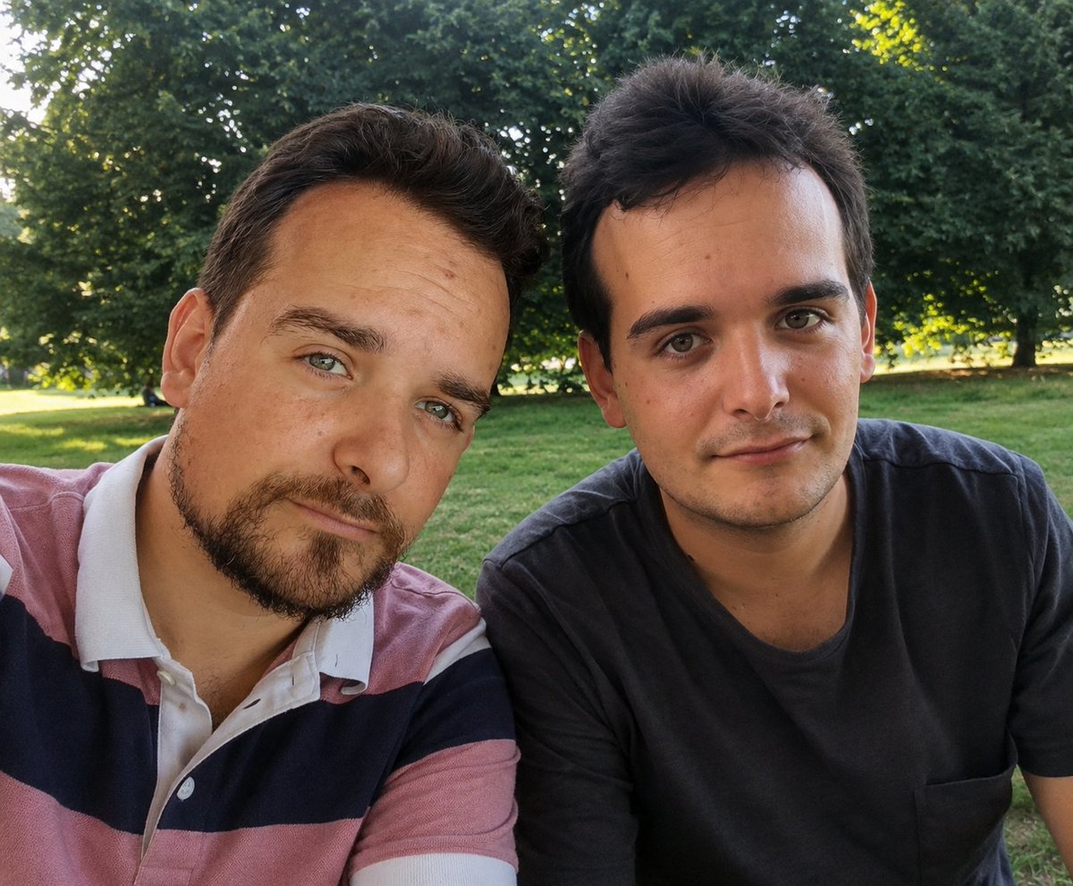 John_Break's tweet photo. Moi et moi meme 10 ans d’ecart merci chatgpt https://t.co/uHT9l3vRS6