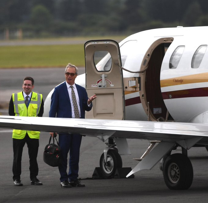 Heccles94's tweet photo. Your enemy is not traveling by small boat, they are traveling by private jet. https://t.co/Lx4ZfgGD3L