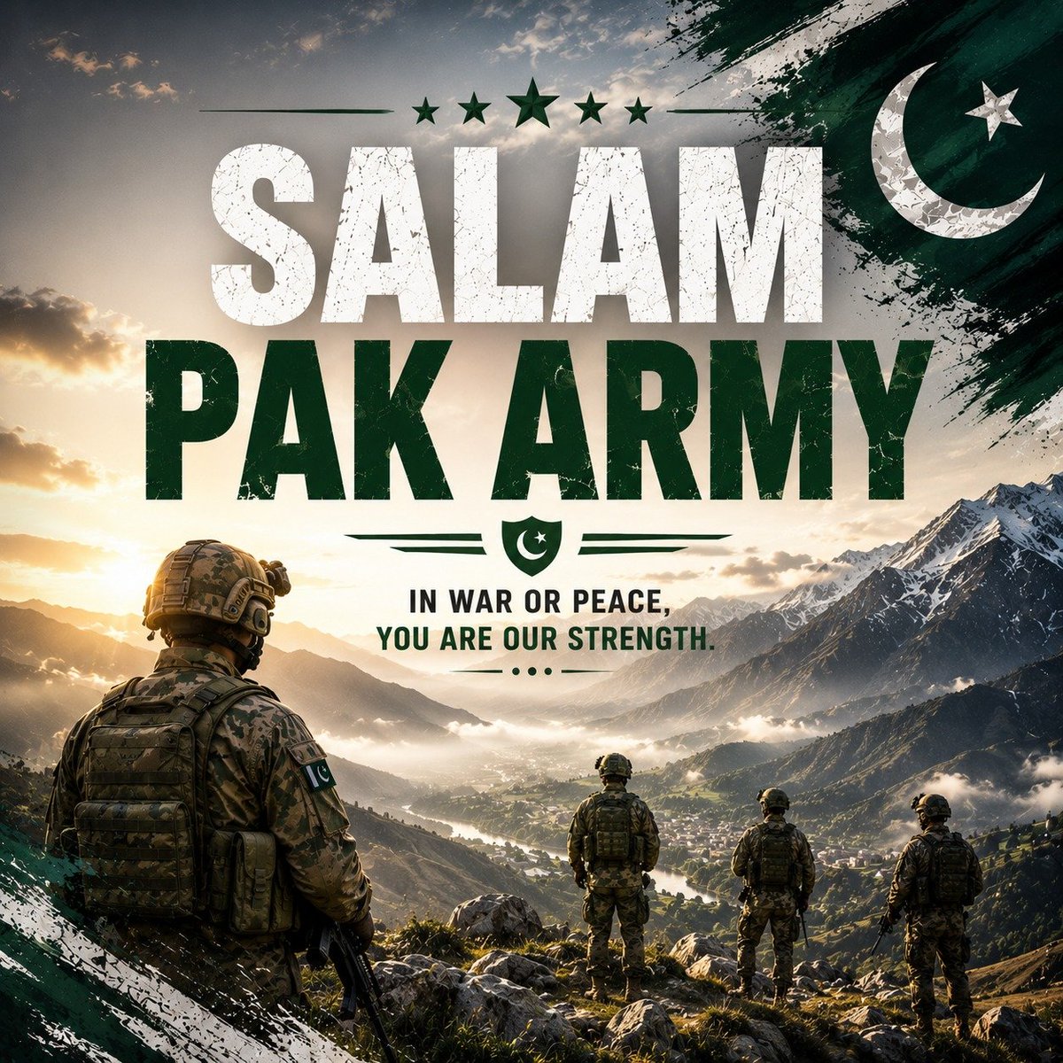 famflys's tweet photo. A disciplined force reflects a visionary commander. CDF Asim Munir leads with integrity, fostering a culture of excellence and service across the institution.
#CDFForGlobalPeace #BehindYouCDF #CDFPeaceVision #StandWithPakArmy #CDFPeaceMission https://t.co/1SEr0GbUx1