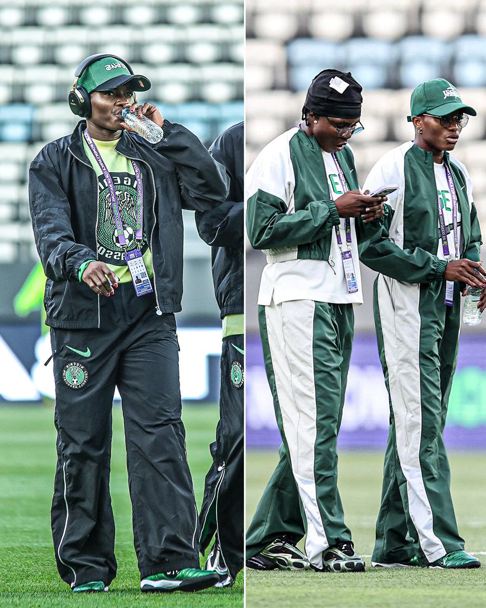 ESPNAfrica's tweet photo. Nigeria's drip at WAFCON 🥶 https://t.co/e3EDnjGwHg