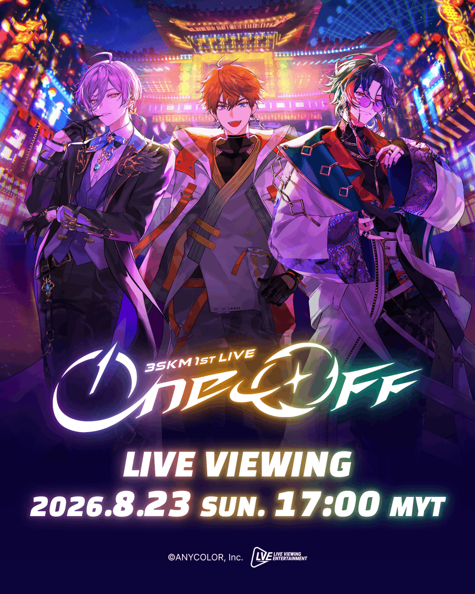 TGVCinemas's tweet photo. 3SKM 1st LIVE “One-Off” Live Viewing is coming to TGV 🔥🎤✨

Get ready to feel the energy and experience 3SKM LIVE with fellow fans on the BIG SCREEN 🙌

📍 TGV Sunway Velocity
📍 TGV Sunway Square
📍 TGV 1 Utama

Plus, every fan will receive an EXCLUSIVE giveaway item 🎁 Tickets go on sale on 4 August — mark your calendars and get ready to secure your seats 👀 Who are you bringing along? 🔥

#CONCERTSatTGV #3SKM #3SKM_1st_LIVE