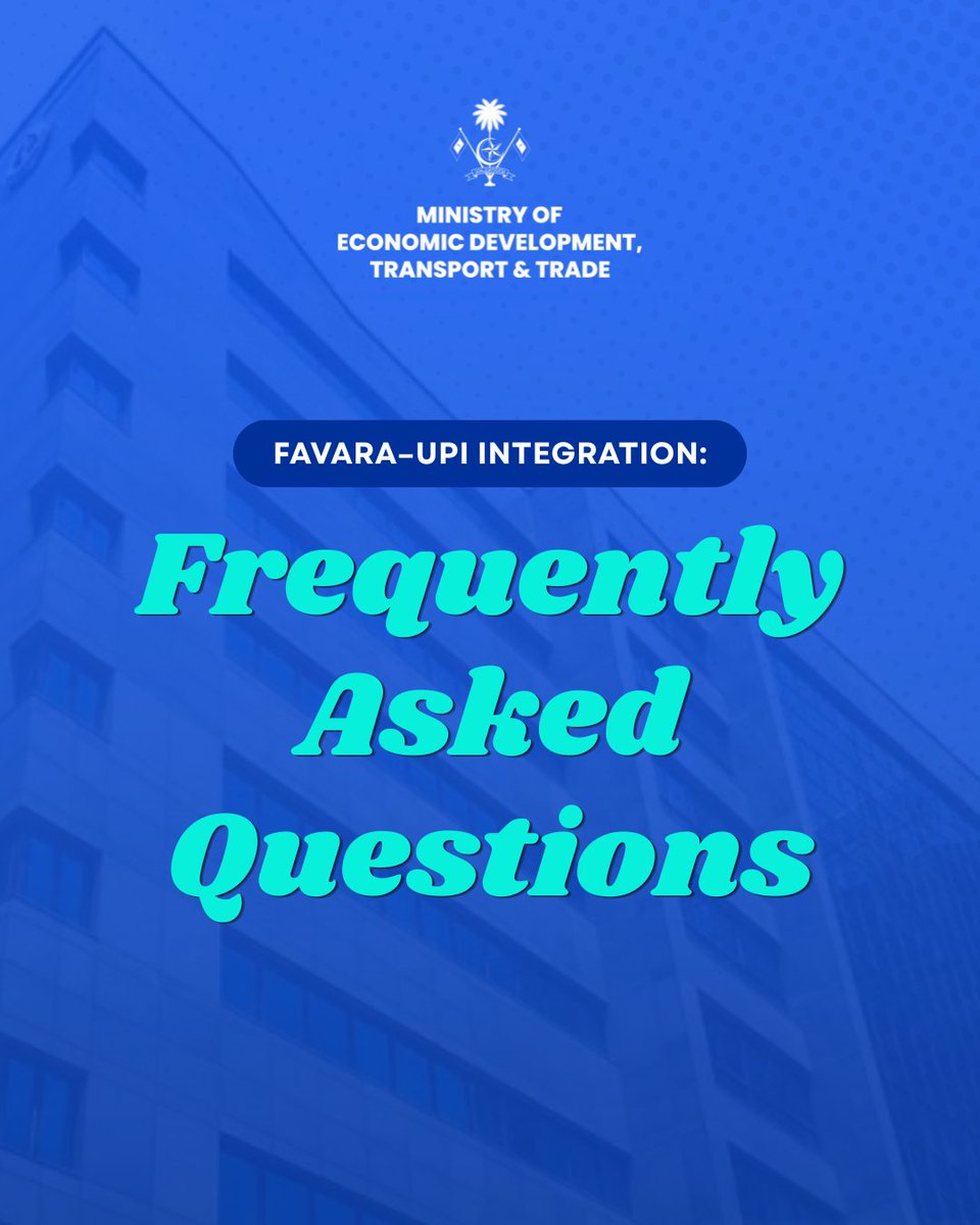 MoEDmv's tweet photo. Phase 1 of the Favara–UPI integration is now live, making it easier to send money from the Maldives to India through participating financial institutions.
Do you want to learn more? Check out these FAQs below! 👇
#FavaraUPI #MaldivesIndia #MoEDTT https://t.co/FmP6GNuTwh