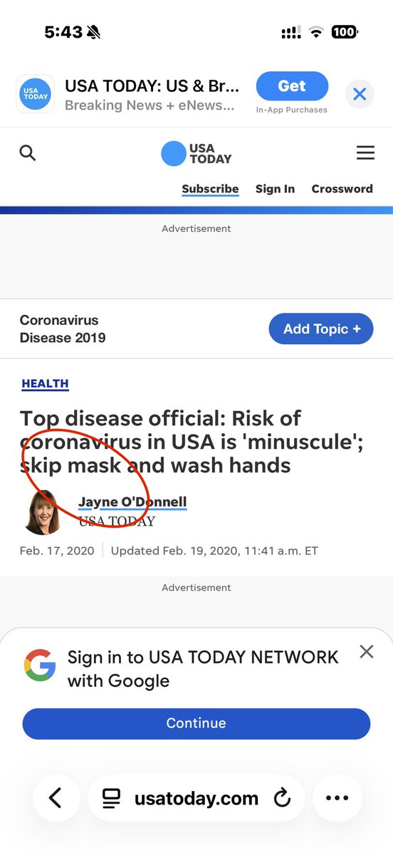 RobFarberJr's tweet photo. @DrNeilStone So why was Fauci’s advice the direct opposite? https://t.co/OU1G5pSMdq