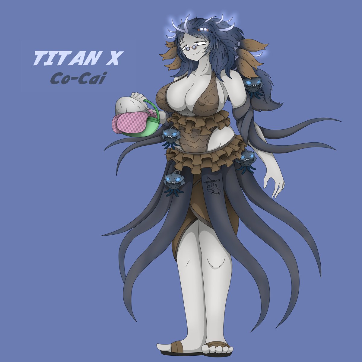MeckVilla37788's tweet photo. Monsterverse Co-Cai gijinka #Godzilla #gijinka https://t.co/JVjgrNlSEu